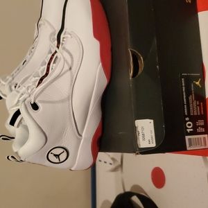 Jordan Jumpman Pro Quick, size 10.5, white black and red